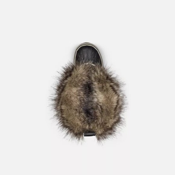 Sorel JOAN OF ARCTIC™ Women's Waterproof Boot in charcoal & black - Picture 6 of 12